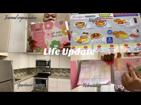 LIFE UPDATE : Journal organization , Waffle House , Duplex touring , Rebrading