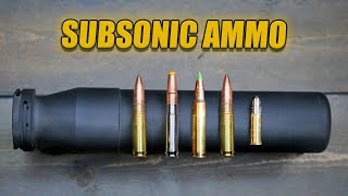 10 Things You Must Know about Subsonic Ammo