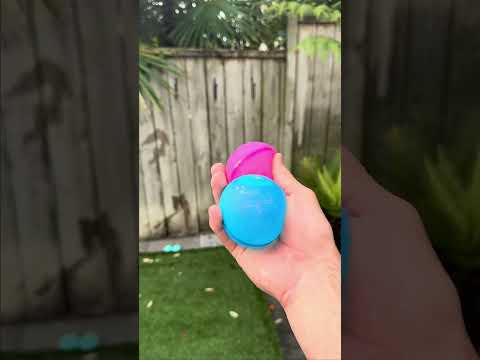 RESUABLE WATER BALLOONS! #zuru #zurutoys #bunchoballoons #reusableballoons