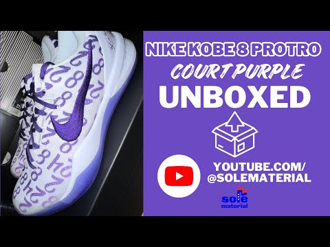 UNBOXED - Nike Kobe 8 Protro Court Purple