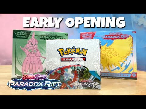 Paradox Rift Debut! Early Booster Box and Elite Trainer Box Opening