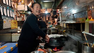 歓楽街の名物店【中華鍋ひとつで客を虜に！】笑顔あふれる町中華