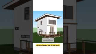 Tiny House Design ( 3x5 meters) ( 160 sq.ft ) #shorts