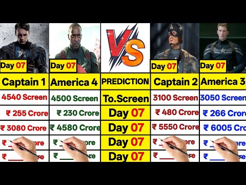 Captain America Brave New World Day 07 vs Captain 1 Day 07 vs Captain 2 Day 07 vs Captain Day 07।।