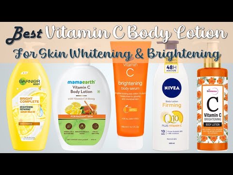 09 Best Vitamin C Body Lotion For Skin Whitening & Brightening  in Sri Lanka 2023 | Glamler