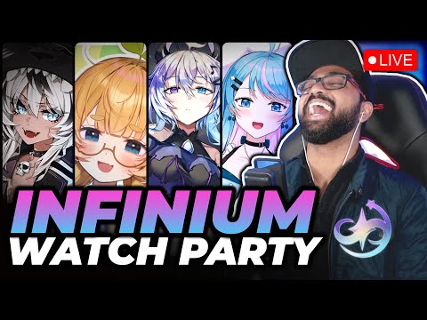 REACTING TO NEW CUTE VTUBERS! StellarVersePro - 1st Gen "Infinium" Debut (Day 2) Watch Party!