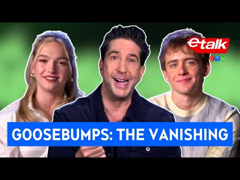 David Schwimmer mutes scary movies | Goosebumps: The Vanishing