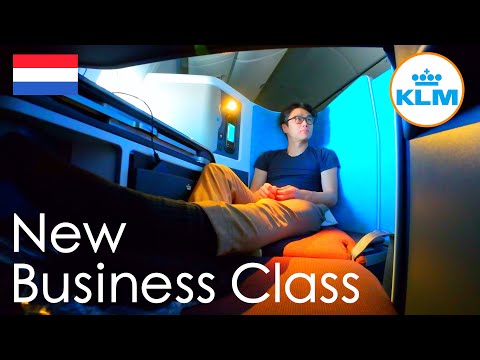 KLM Royal Dutch Airlines🇳🇱Business Class【Amsterdam-Las Vegas】