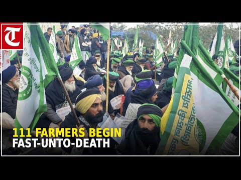 111 farmers begin fast-unto-death at Khanauri border in solidarity with Dallewal