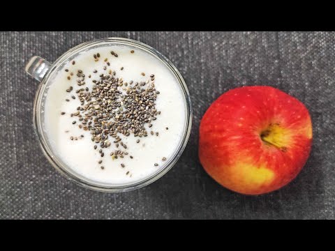 Apple Smoothie Recipe | Apple Smoothie for Weight Loss | Apple Almond Milk Smoothie | Healthy Shake