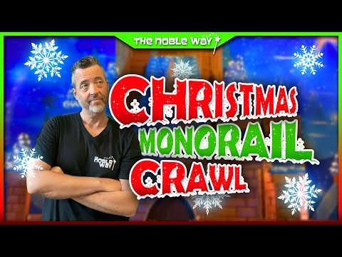 Disney's Christmas Monorail Crawl Event! This FREE Event Has Amazing Gingerbread Houses, & Treats!