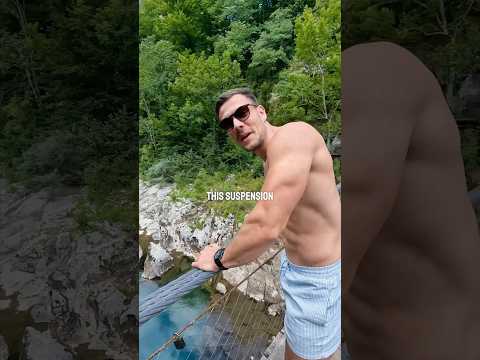 Jumping off a bridge in Montenegro 🇲🇪