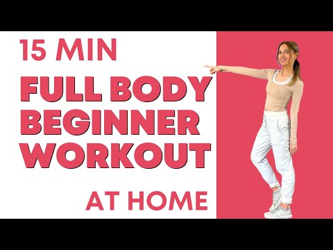 Beginner Workout at Home - 15 Minute Full Body | Fat Burning | Low Impact (no jumping)