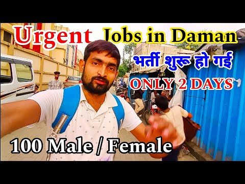 urgent hiring new jobs in daman diu | jobs in daman | urgent jobs today | jobs today | kanpur boys