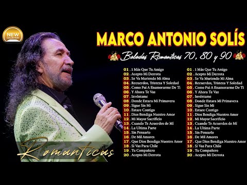 MARCO ANTONIO SOLIS PURO 25 ÉXITOS ROMÁNTICOS INOLVIDABLES ~ MARCO ANTONIO SOLÍS MUSICA ROMANTICOS