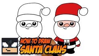 How To Draw Santa Claus | Christmas Tutorial