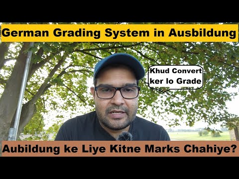 German Grading System in Ausbildung (Vocational Education)