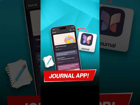 3 best features: iOS 18 Journal app! 😇