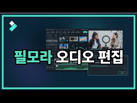 [필모라 가이드 9] 오디오 편집| Wondershare Filmora