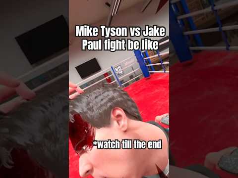 Mike Tyson vs Jake Paul be like #memes #miketyson #jakepaul