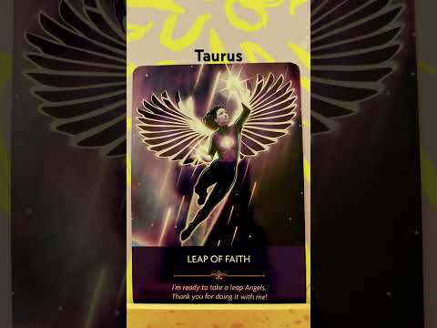 Taurus / You are being encouraged to make a change #angelcards #taurus