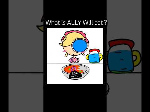 What ALLY will eat next time #animation #drawing #jeanettebilas #cringe #funny #digitalart  #kidsart