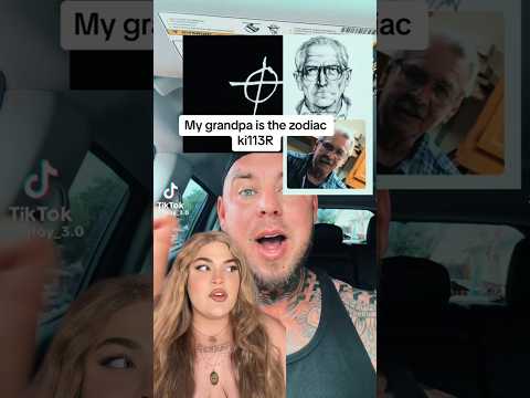 Man claims his grandfather was the ZODIAC KILLER… & TikTok is freaking out. #scary #shorts