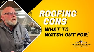 Hiring A Roofing Contractor - Watch Out For These Cons!