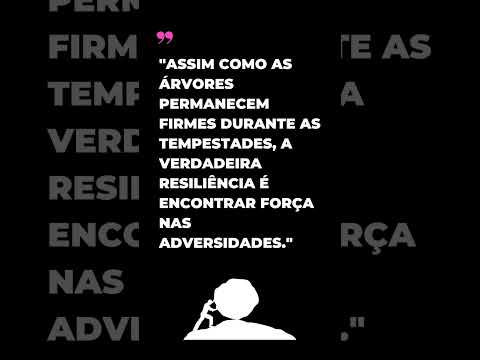 Encontrando Resiliência: Firmeza nas Tempestades da Vida #frases #inspiracaododia #motivação