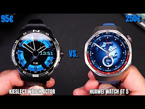 Kieslect Watch Actor vs Huawei Watch GT 5 ⌚ A SURPRISE | Comparison