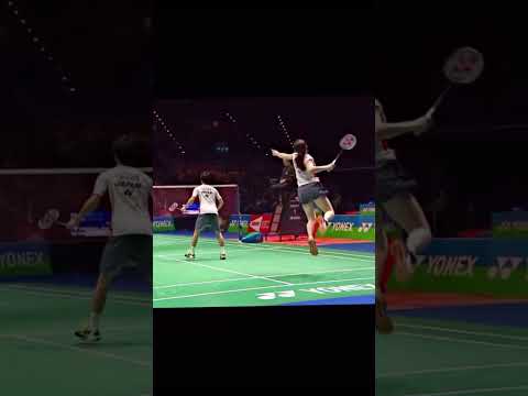 What A Jump Smash From #higashino #badminton #バドミントン