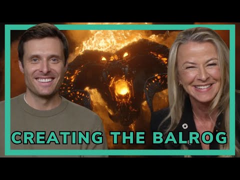 THE RINGS OF POWER INTERVIEW on creating the BALROG and shooting a big ONE-TAKE scene for the finale