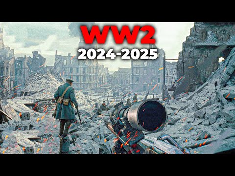 Top 15 New Upcoming World War 2 Games of 2024 & 2025 | New World War 2 Games