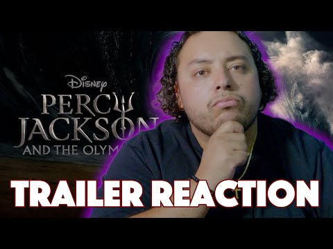 Percy Jackson and The Olympians - Official Trailer REACTION