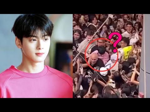 Did ASTRO’s Cha Eunwoo Survive a Dangerous Crowd Crush in Brazil? 🚨