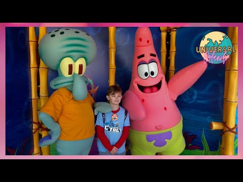 I met Patrick on my Birthday! at Universal Studios 2024 #universalstudiosorlando