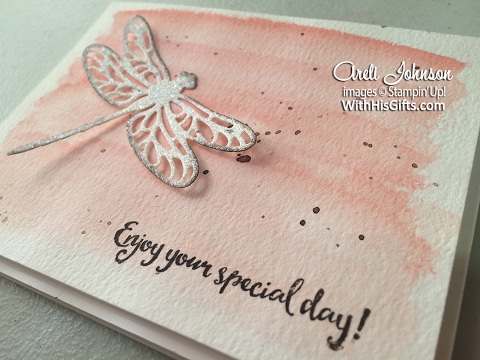 Craft With Me: Watercolor Dragonfly Dreams