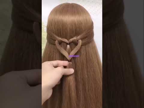 Easy Hairstyle For Girls😍Hairstyle For Medium & Long Hair #ytshorts #viral #shorts #easyhairstyle