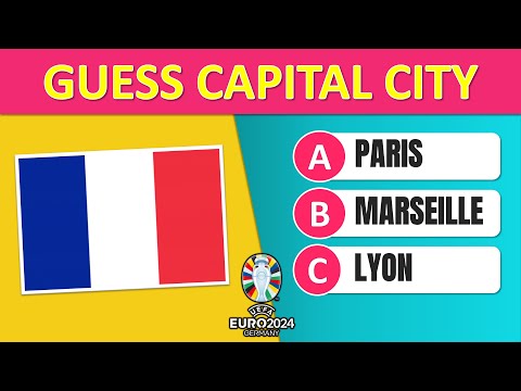 GUESS THE CAPITAL CITY OF THE COUNTRY  | EURO 2024 QUIZ