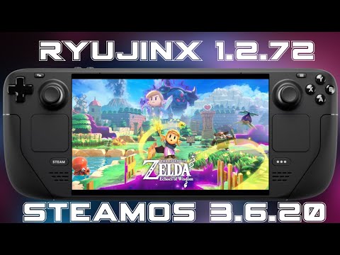 Zelda: Echoes of Wisdom Optimized Settings | SteamOS 3.6.20 | Ryujinx 1.2.72 | Steam Deck 800p@30FPS