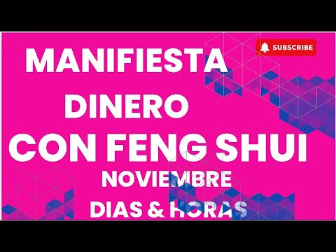 La clave para activar tu feng shui en NOVIEMBRE