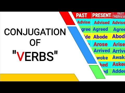 "Conjugation of Verbs"