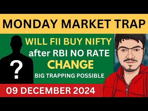 Nifty Prediction and Bank Nifty Analysis for Monday | 09 December 2024 | Banknifty Prediction Monday