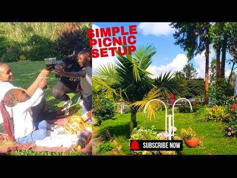 Simple Picnic setup ♡|LEILANI GARDENS- Kikuyu Ondiri | Picnic sites Near Nairobi Kenya