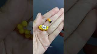 How to Make Mini Chicken 🐥🐥🐥 | Short tutorial Beaded