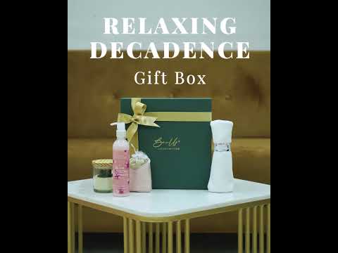 The Perfect Gift of Relaxation: Inside Boxup's Decadence #gift Box