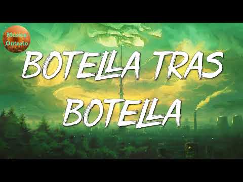 ♩ Gera MX, Christian Nodal - Botella Tras Botella | Karol G, Bad Bunny (Letra\Lyrics)