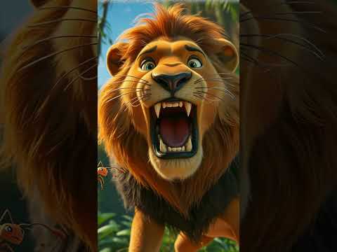 The Lion and the Tiny Ant | Short Moral Story for Kids | Inspirational Story | Kids Learning Video