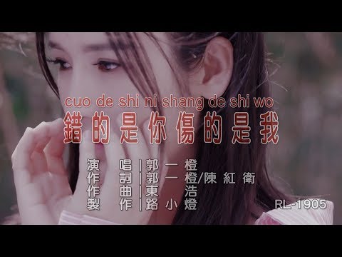 郭一橙 | 錯的是你傷的是我 | (1080P)KTV