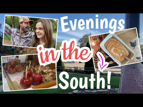 He's Waiting...😂 | Evening Adventures & Butternut Squash Bread | Southern Family Kitchen